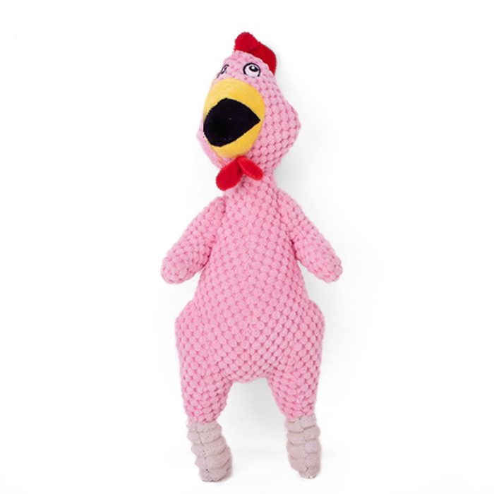 Wholesale Pineapple Screaming Chicken Plush Dog Chew Toy Durable Pet Toy For Dogs