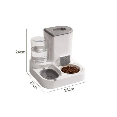 Wholesale Double Protection Water & Food Dispenser – Stainless Steel Pet Bowl Supplier