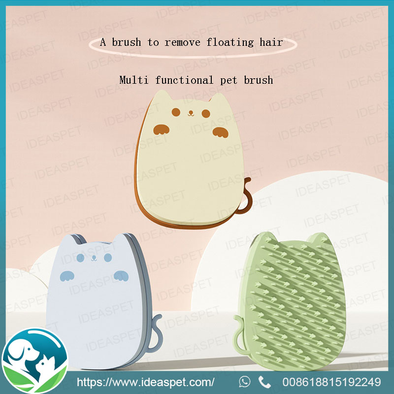 Eco-Friendly Pet Hair Removal Massaging Comb | Sustainable Pet Grooming Tool