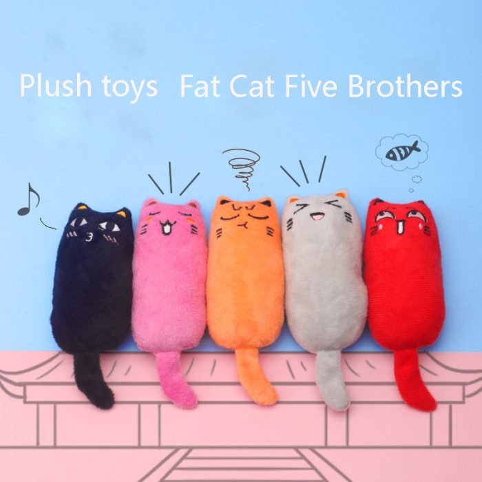 Wholesale Interactive Catnip-Filled Kitten Plush Toy - Premium Cat Chew Toys for Indoor Cats