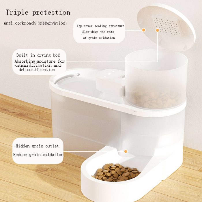 Wholesale Automatic Smart Dog Food Dispenser | Programmable Pet Feeder with Camera | Wenzhou Ideas Pet Products Co., Ltd.