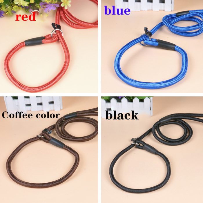 Durable Nylon Slip Lead Dog Leash - Wholesale Customizable Adjustable Pet Leash