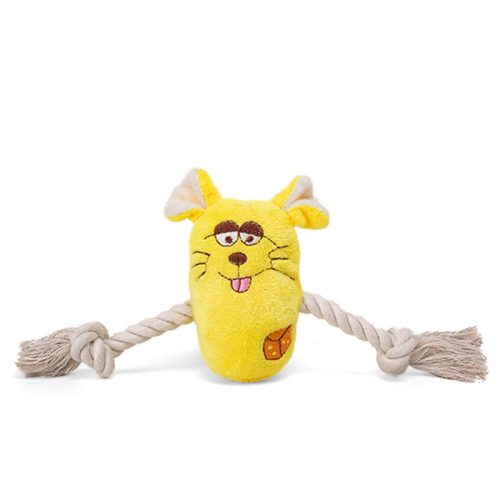 Durable Rope Knotted Animal Plush Toys - Wholesale Pet Chew Toys