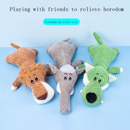 Durable Dog Voice Plush Chew Toy - Interactive & Safe Pet Chew Toy