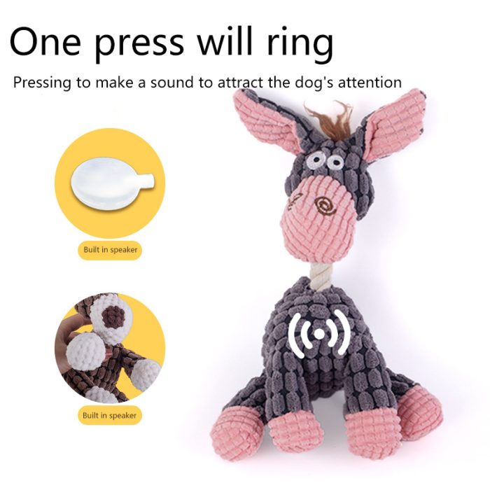 High-Quality Customizable Soft Squeaky Pet Toys for Dogs