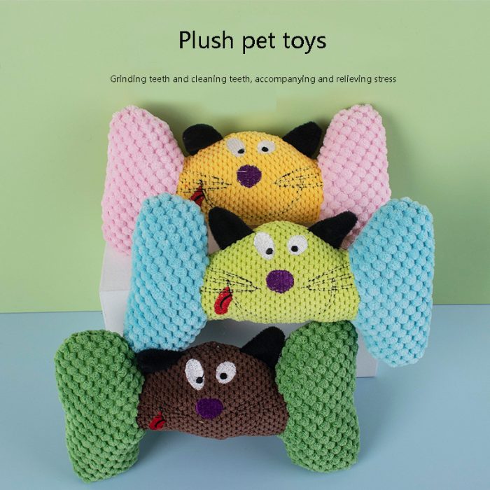 Durable Nylon Stuffed Squeaky Custom Plush Dog Toy