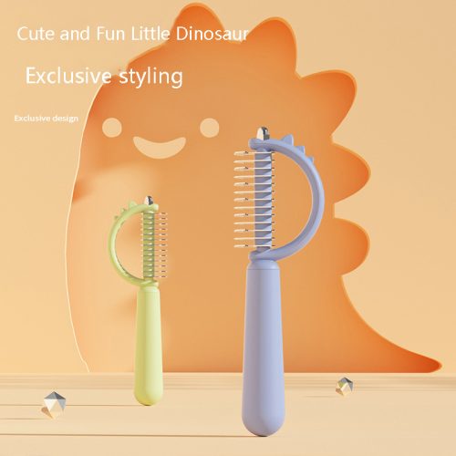 Pet Dematting Grooming Brush - Professional Dematting Tool for Dogs and Cat